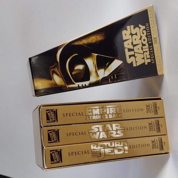 Star Wars Trilogy 1997, Special Edition VHS, Box set 20Th Century Fox video rele - Picture 8 of 9